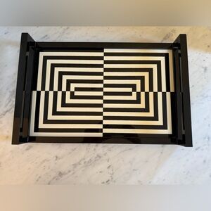 Jonathan Adler Op Art Lacquer Tray